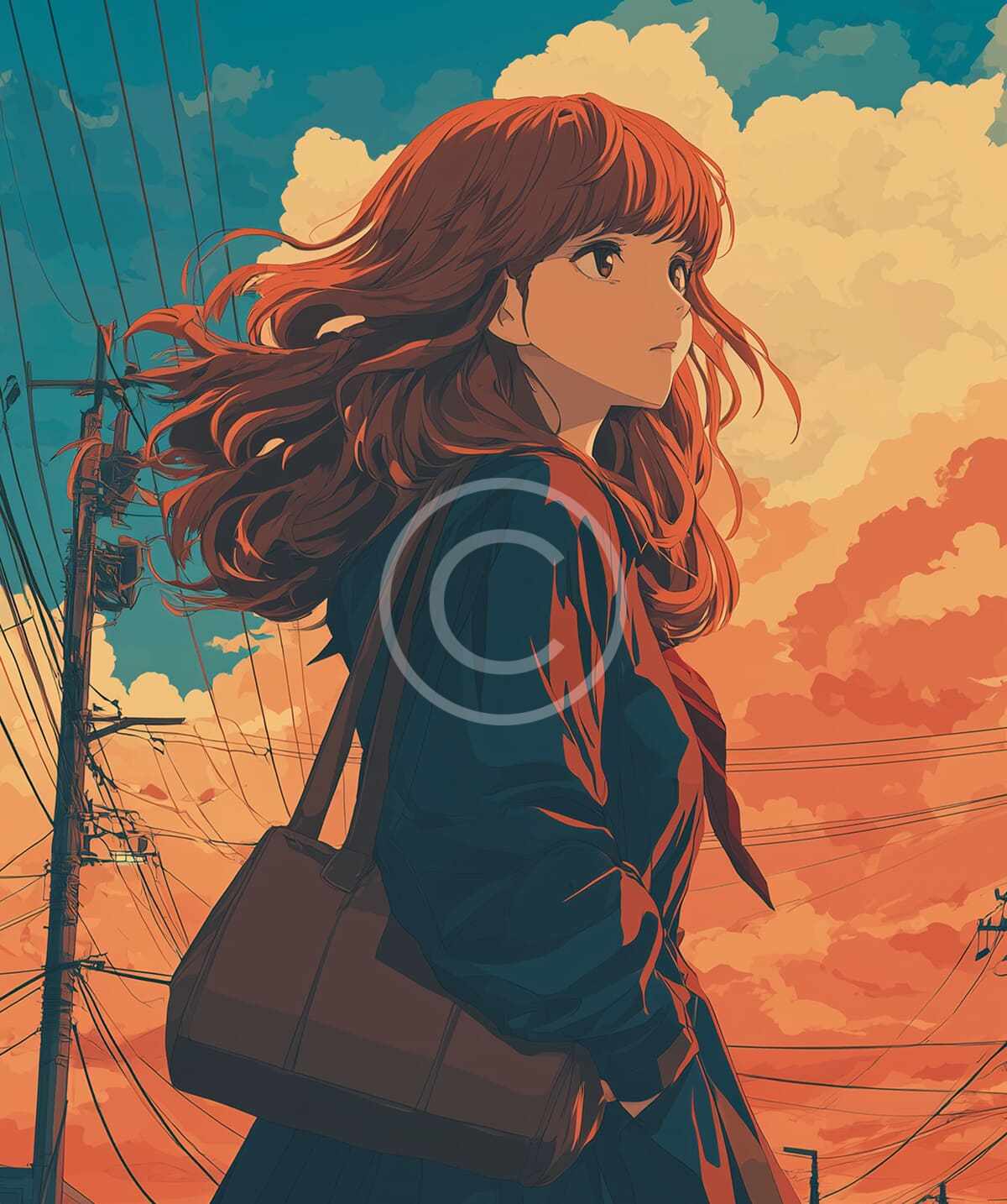 Sunset wanderer